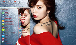 金泫雅电脑主题 xp版