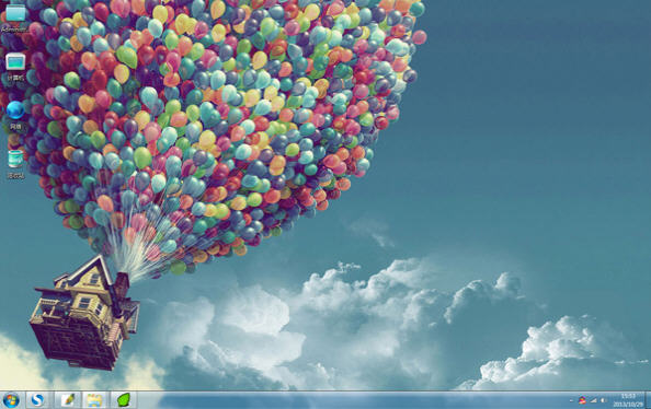 气球屋win7主题
