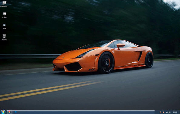 兰博基尼跑车win7主题