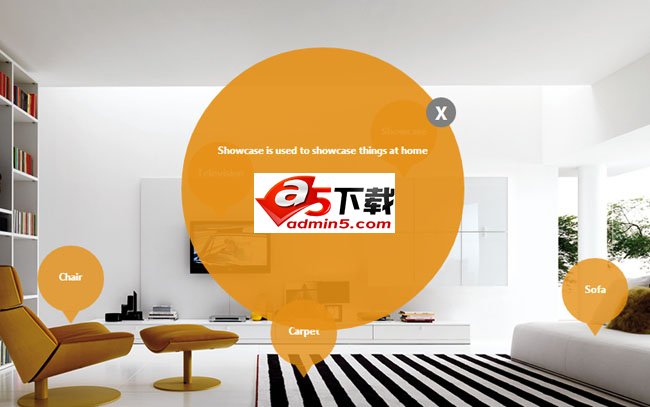 jquery+css3图像标注悬浮