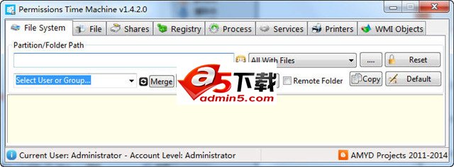 Permissions Time Machine