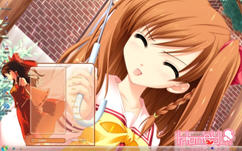 日本萌妹子动漫win7主题