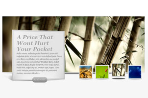 js立体缩略图切换特效