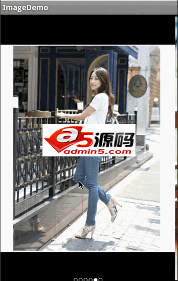 仿微信朋友圈相片浏览功能源码