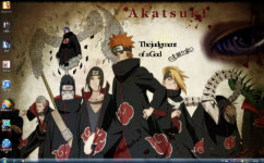 火影忍者晓电脑主题 win7版