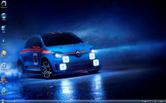 雷诺概念车电脑主题 win7版