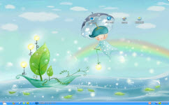 梦幻家园电脑主题 xp版