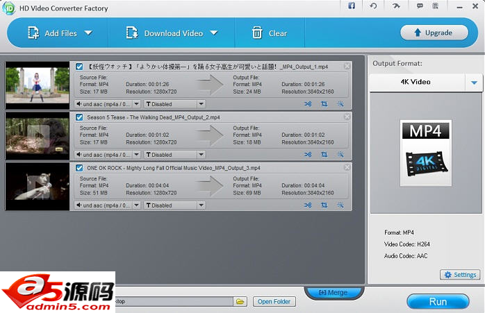 Free HD Video Converter Factory