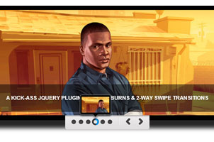 类似flash效果jQuery焦点图