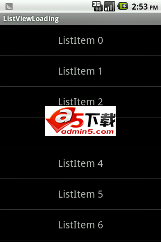 ListView分页功能源码