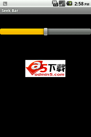 seekbar滑动按钮源码