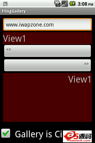 左右拖动多屏幕显示效果源码