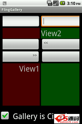 仿UC,墨迹天气左右拖动多屏幕显示效果源码