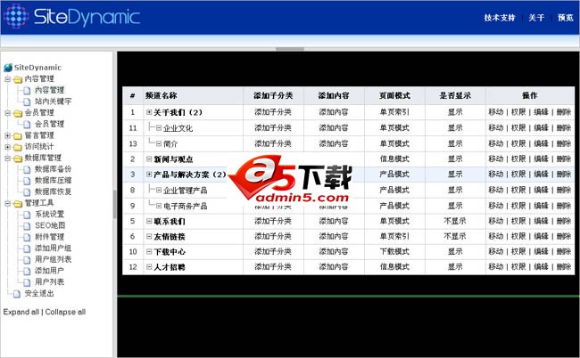 通用型企业网站源码