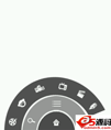 Android 高仿【优酷】圆盘旋转菜单的实现