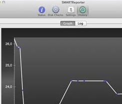 苹果电脑硬盘检测SMARTReporter