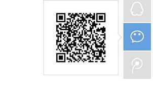网页右侧悬浮微信二维码