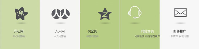 jQuery鼠标经过图片背景滑动切换效果