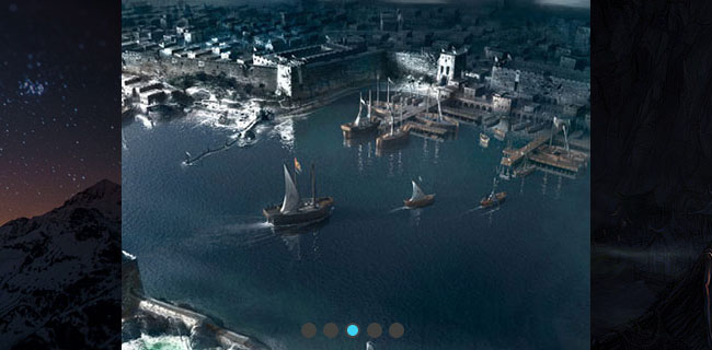 JQuery满屏自动轮播焦点图