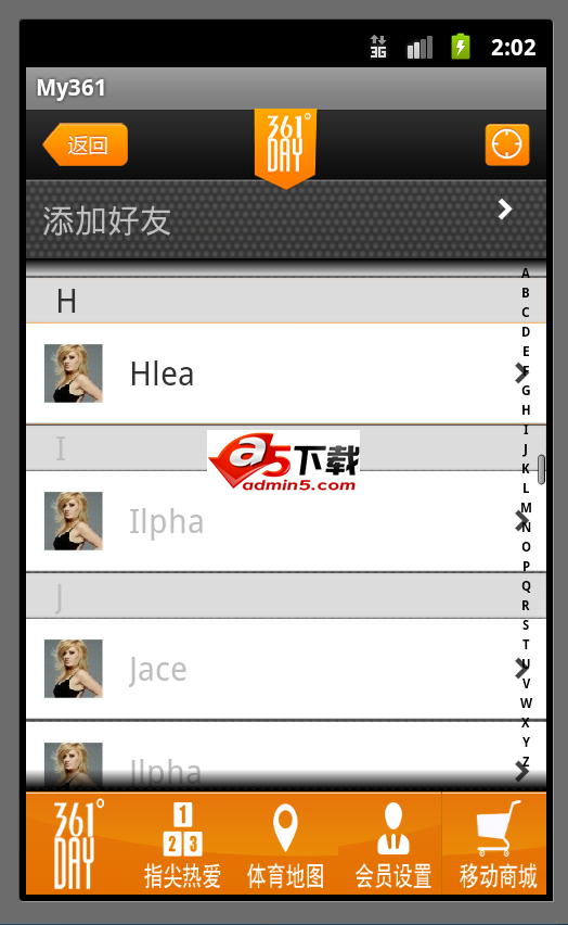 仿谷歌侧边栏导航源码