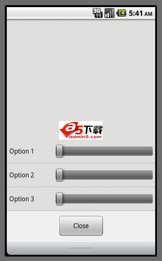 下拉通知效果源码下载