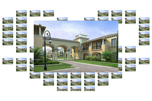 jQuery自动播放的照片墙特效