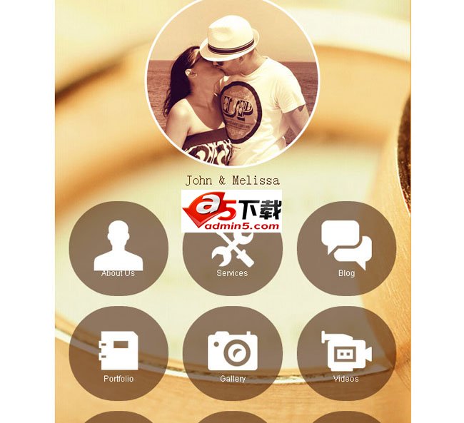 仿GoMobile触屏版html5