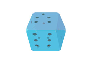 纯css3实现骰子3D翻转特效