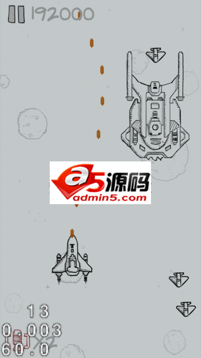 Cocos2dx开发的飞机大战安卓小游戏