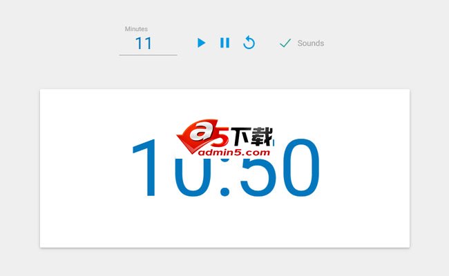 jQuery多功能秒表闹钟计时器插件