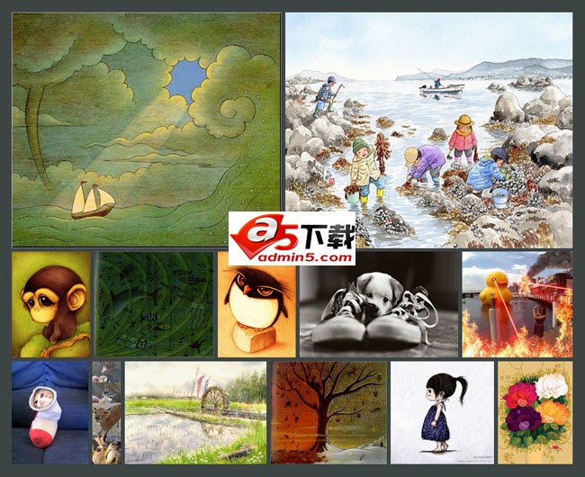 jQuery图片元素网格布局插件