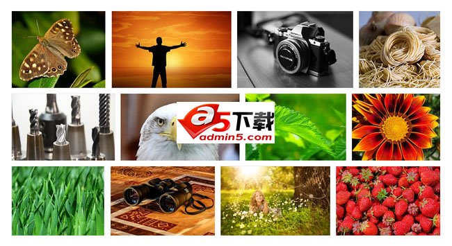 jQuery图片自适应排列显示代码