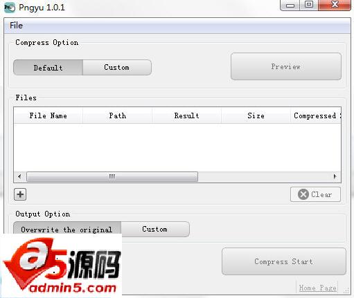 Pngyu(PNG图像压缩)