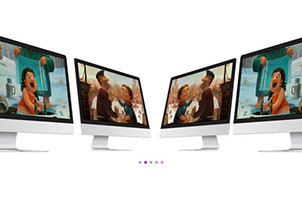 jQuery响应式滑块切换