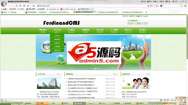 睡死猪aspCMS绿色