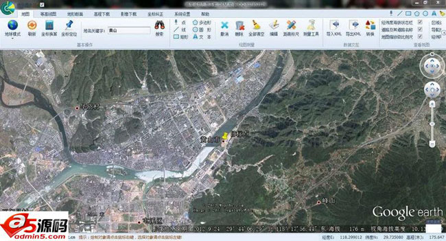 等高线地图下载工具