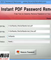 Instant PDF Password Remover