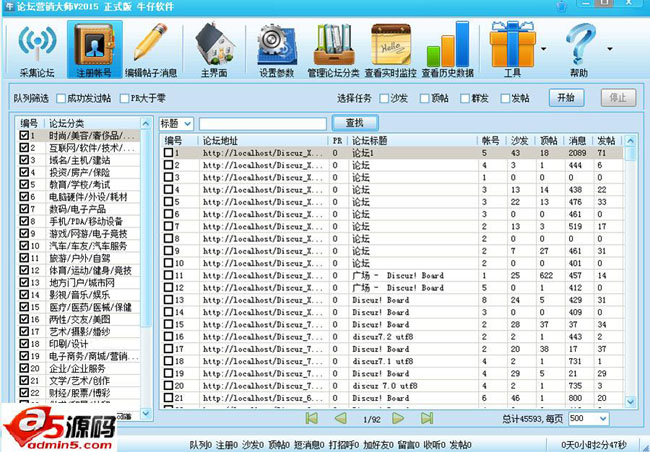 牛仔论坛营销大师