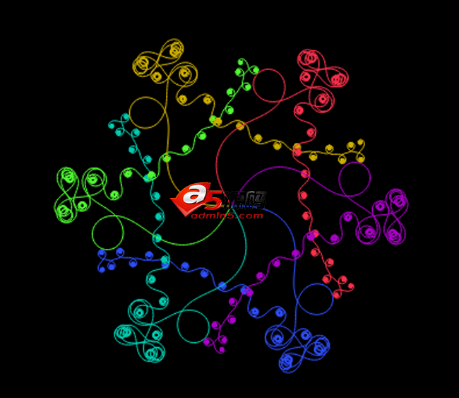 HTML5 制作疯狂的触手