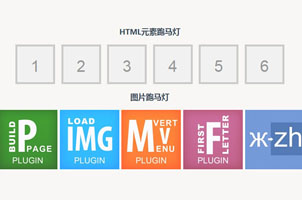 图文滚动jQuery跑马灯代码