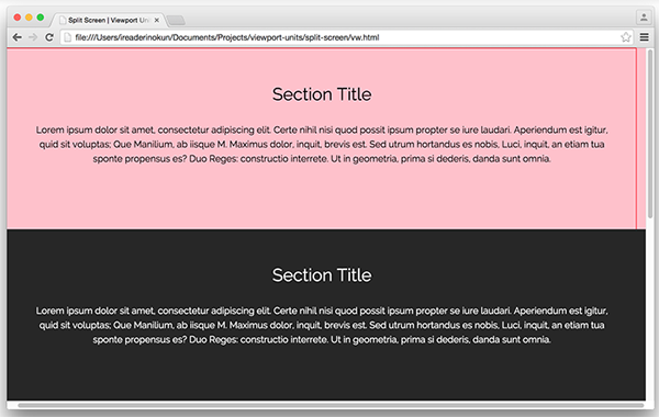 详解CSS中视窗单位和百分比单位的使用