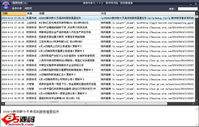 涨停内参