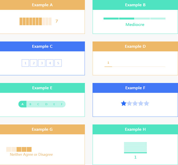 jQuery超赞的评分插件(8款)