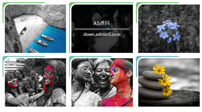 CSS3鼠标悬停线条遮罩效果代码