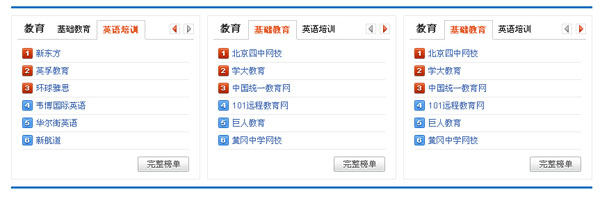 js实现仿百度风云榜可重复多次调用的TAB切换选项卡效果