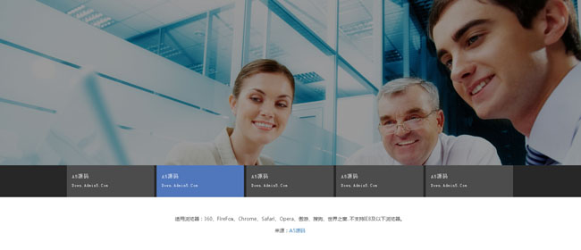 HTML5鼠标点击淡入淡出切换代码