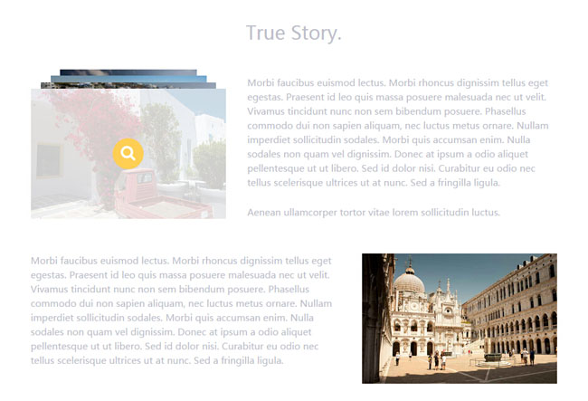  jQuery图文排版图片预览特效