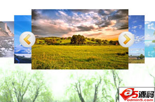 JS旋转木马图片轮播代码