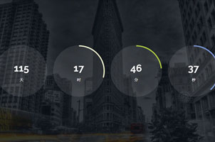 jQuery圆形进度条倒计时插件