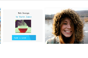 jQuery鼠标悬停图片列表绚丽动画效果